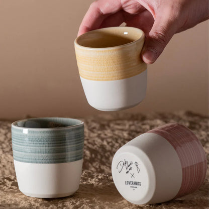 Loveramics Dale Harris 150ml Flat White Cup (Crackle Glaze)